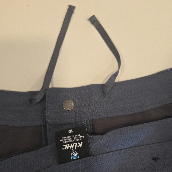 Kuhl Women's Navy Blue Outdoor Activewear Shorts Size 10 - Picture 7 of 7